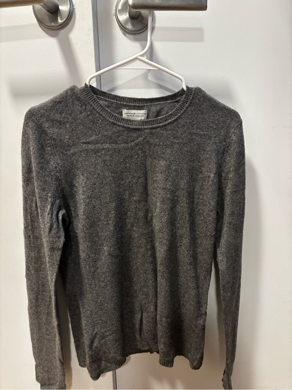 Cashmere Sweater - Charcoal Gray